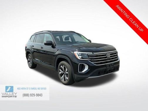 Deep Black Pearl Effect 2025 Volkswagen Atlas 2.0T SE