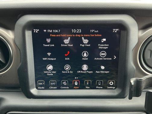 Granite Crystal Clearcoat Metallic 2020 Jeep Gladiator Sport