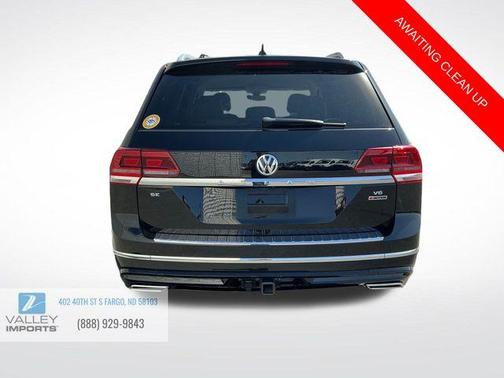 Deep Black Pearl Effect 2019 Volkswagen Atlas 3.6 V6 SE R-Line