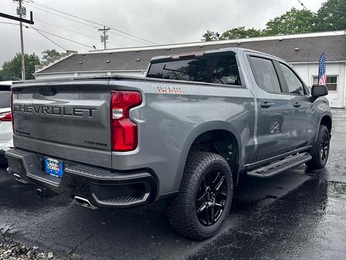 Satin Steel Metallic 2022 Chevrolet Silverado 1500 Limited Custom Trail Boss
