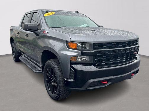 Satin Steel Metallic 2022 Chevrolet Silverado 1500 Limited Custom Trail Boss