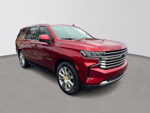 Cherry Red Tintcoat 2021 Chevrolet Tahoe 4WD High Country