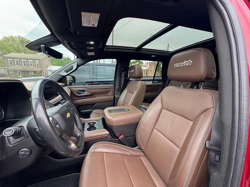 Cherry Red Tintcoat 2021 Chevrolet Tahoe 4WD High Country