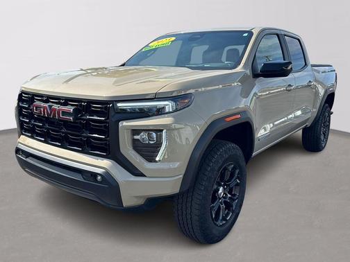 Desert Sand Metallic 2023 GMC Canyon Elevation