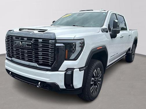 White Frost Tricoat 2024 GMC Sierra 2500 Denali Ultimate