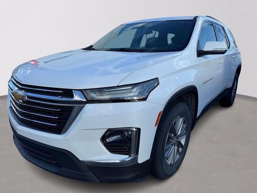 Summit White 2023 Chevrolet Traverse LT Leather