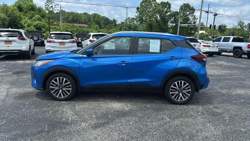 Blue 2022 Nissan Kicks SV