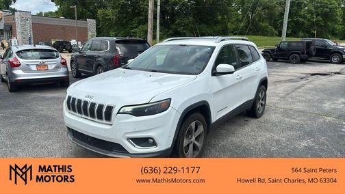White 2019 Jeep Cherokee Limited