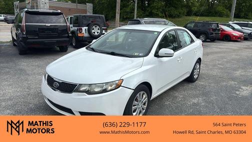 White 2012 Kia Forte EX