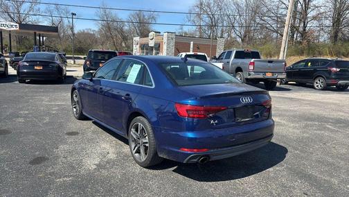 Blue 2017 Audi A4 Premium Plus Sedan 4D