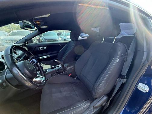 Blue 2018 Ford Mustang GT