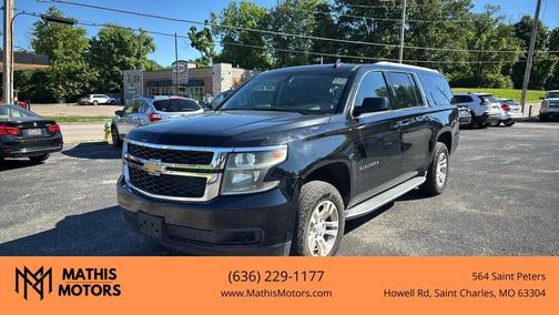 Black 2015 Chevrolet Suburban 1500 LS