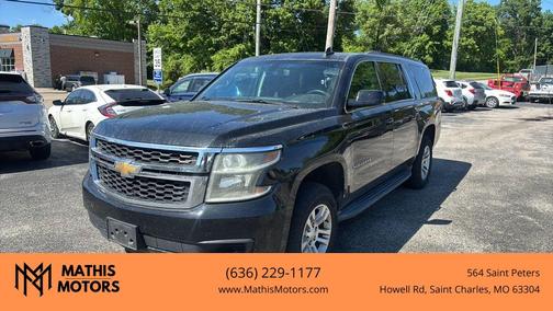 Black 2015 Chevrolet Suburban 1500 LS
