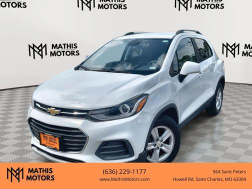 White 2021 Chevrolet Trax LT