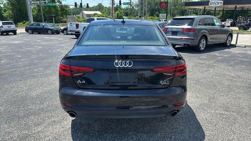 Black 2017 Audi A4 2.0T Premium