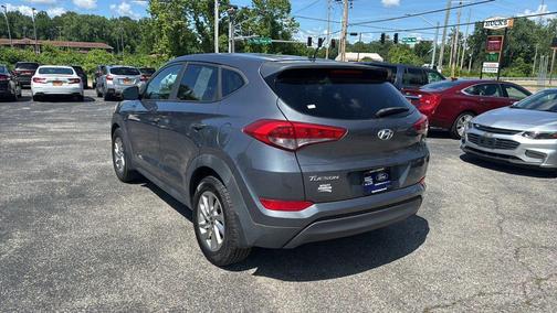 Gray 2018 Hyundai TUCSON Sport
