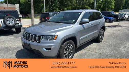 Silver 2019 Jeep Grand Cherokee Laredo