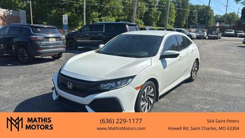 White 2017 Honda Civic LX