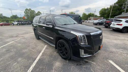 Black 2016 Cadillac Escalade ESV Sport