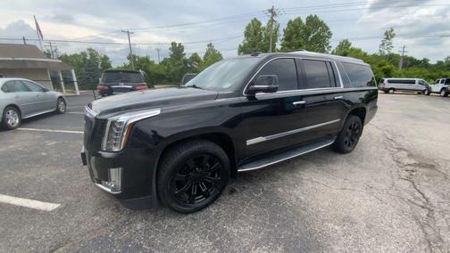 Black 2016 Cadillac Escalade ESV Sport
