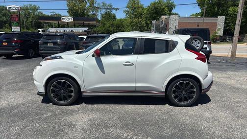 Pearl White 2013 Nissan Juke NISMO