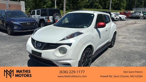 Pearl White 2013 Nissan Juke NISMO