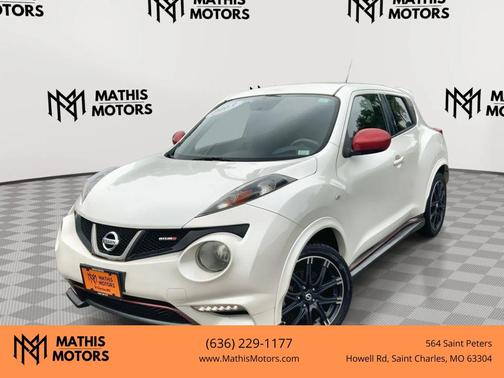 Pearl White 2013 Nissan Juke NISMO