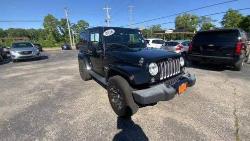 Black 2016 Jeep Wrangler Sport