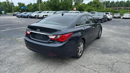 Black 2013 Hyundai SONATA Limited