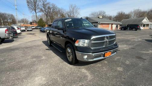 Black 2016 RAM 1500 Big Horn