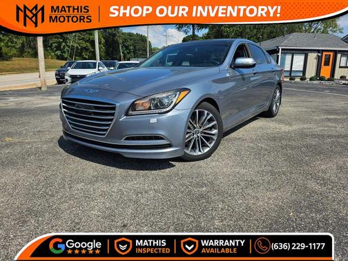 Gray 2015 Hyundai Genesis 3.8