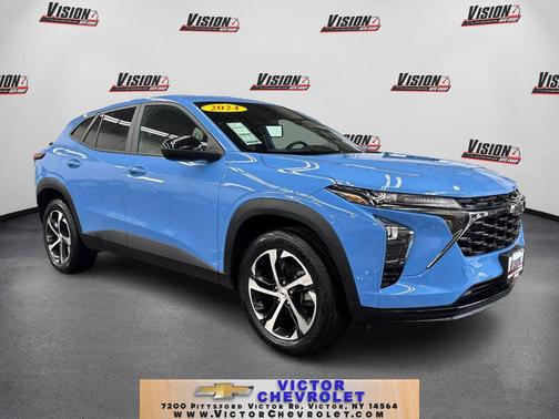 Fountain Blue 2024 Chevrolet Trax FWD 1RS