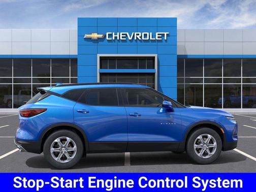 Riptide Blue Metallic 2026 Chevrolet Blazer 3LT