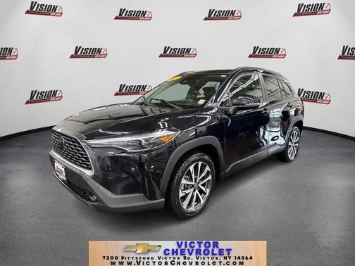 Jet Black 2023 Toyota Corolla Cross XLE
