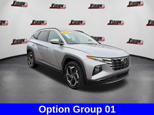 Shimmering Silver 2024 Hyundai TUCSON Plug-In Hybrid Limited