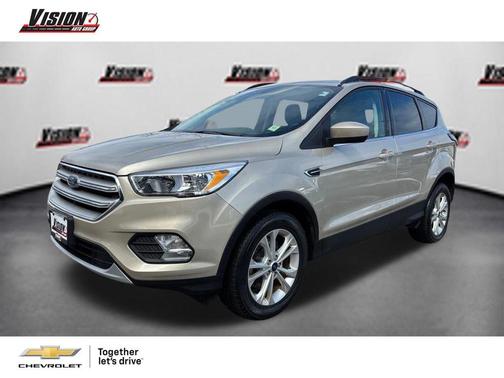 WHITE GOLD METALLIC 2018 Ford Escape SE