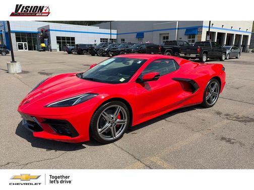Torch Red 2026 Chevrolet Corvette Stingray w/2LT