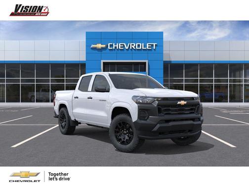 Summit White 2026 Chevrolet Colorado WT