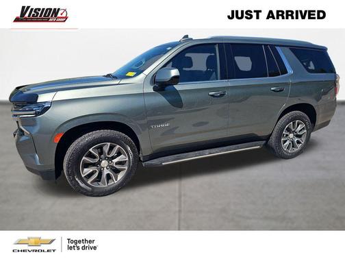 Silver Sage Metallic 2023 Chevrolet Tahoe LS