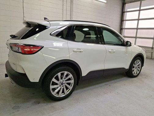 White 2021 Ford Escape Titanium