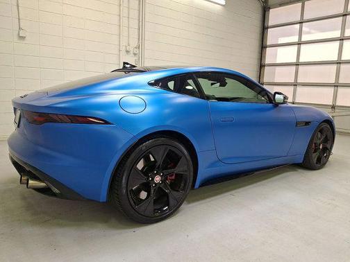 Velocity Blue Satin 2022 Jaguar F-TYPE P450