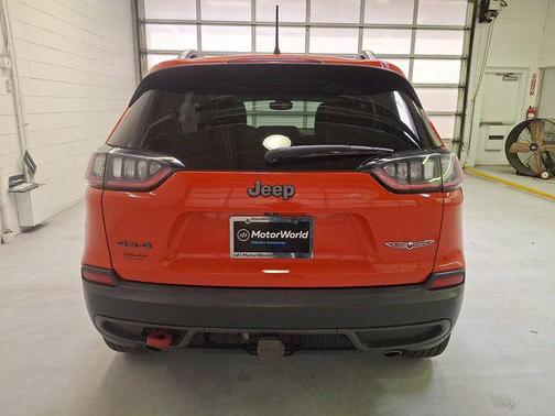 Spitfire Orange Clearcoat 2021 Jeep Cherokee Trailhawk
