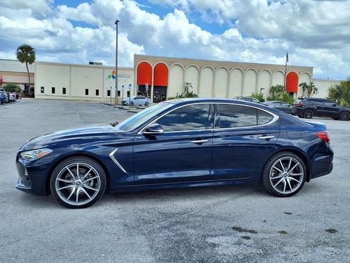 Adriatic Blue 2019 Genesis G70 2.0T Advanced
