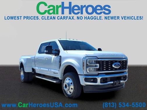 Oxford White 2024 Ford F-450 Lariat