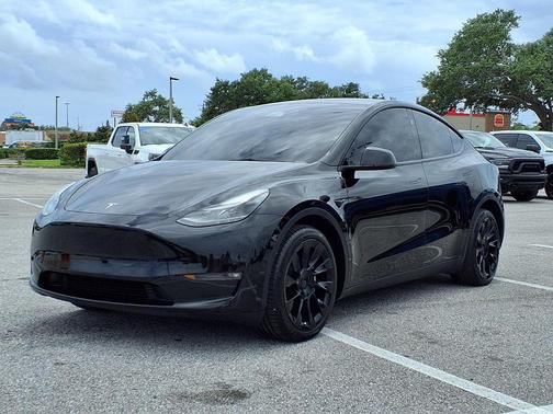 Solid Black 2023 Tesla Model Y Long Range Dual Motor All-Wheel Drive