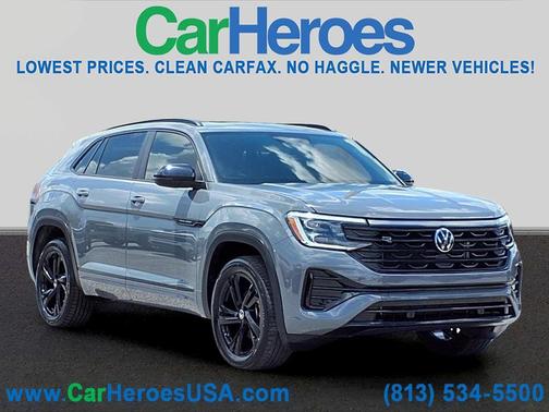 Gray 2025 Volkswagen Atlas Cross Sport 2.0T SEL