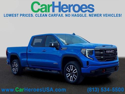 Dynamic Blue Metallic 2023 GMC Sierra 1500 AT4