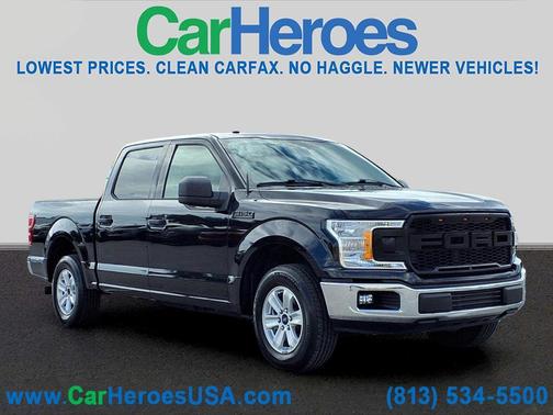 Shadow Black 2018 Ford F-150 XLT