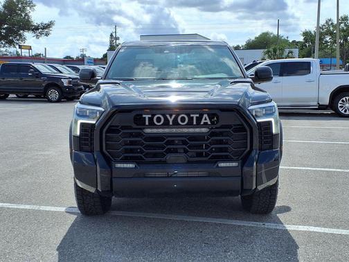 Midnight Black Metallic 2025 Toyota Tundra Hybrid TRD Pro