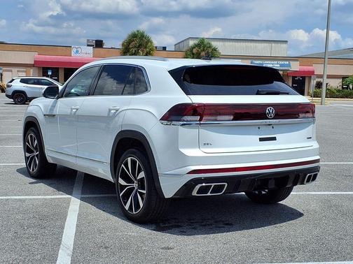 Opal White 2024 Volkswagen Atlas Cross Sport 2.0T SEL Premium